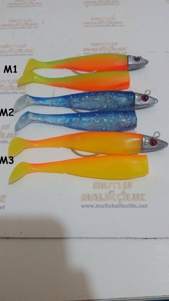 Delalande Swatshad Monte 110 Serisi Silikon Yem