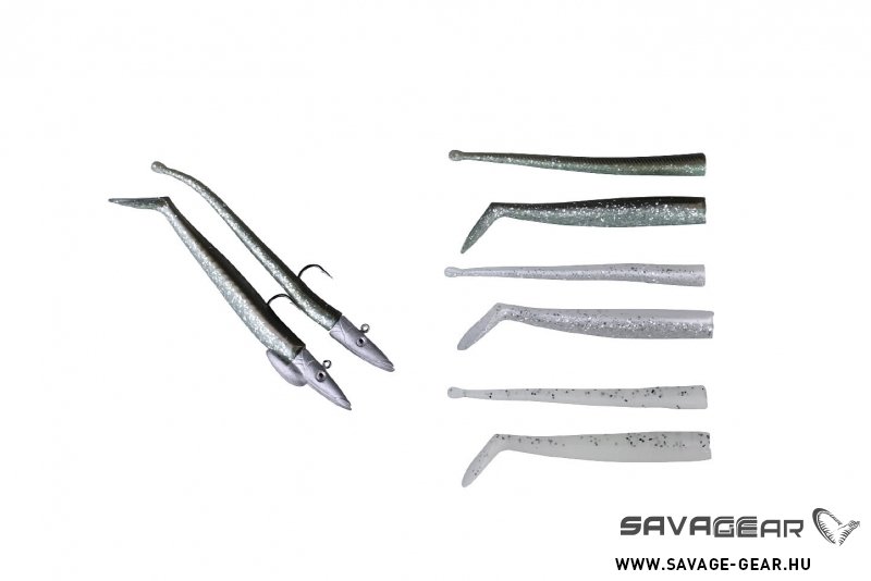 Mini sandeel Kit 10pcs (1+1+4+4) Silikon