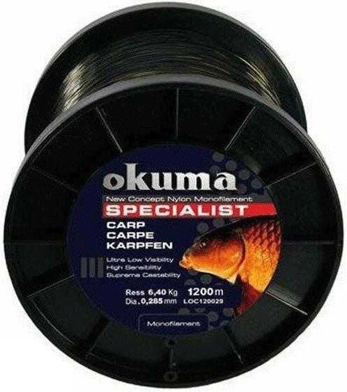 Okuma Carp Misina 1200m 0,370mm Kamuflaj 2 Ton Renk