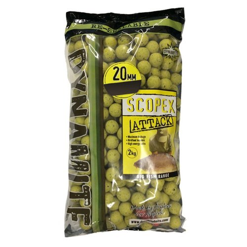 Dynamite Scopex Attack Shelf Life Boile 2kg -20mm