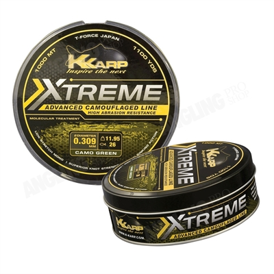 K-Karp Xtreme Camo Brown 0,40mm 1000mt Monofilament Misina