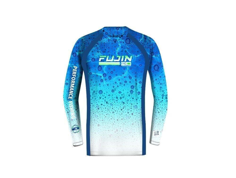 Fujin Performance T-Shirt Ocean Blue Large