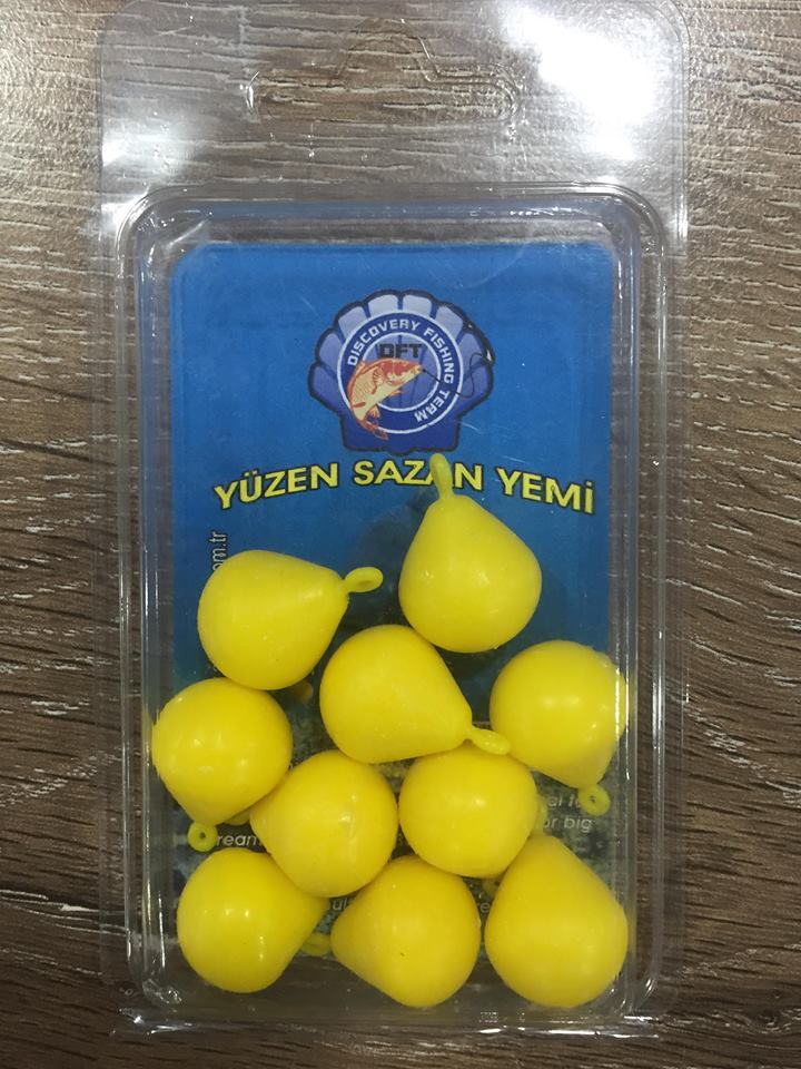 Yüzen Sazan Yemi Armut Tipi (10'lu Paket)