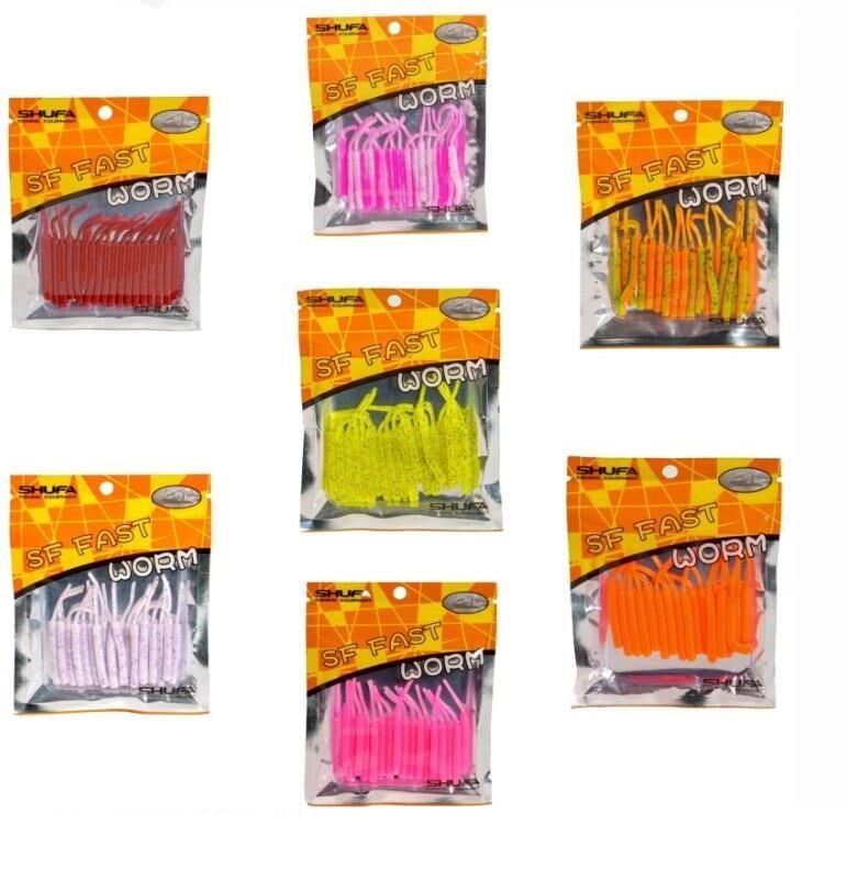 Shufa Fast Worm 5.2cm Lrf Silikon Yem