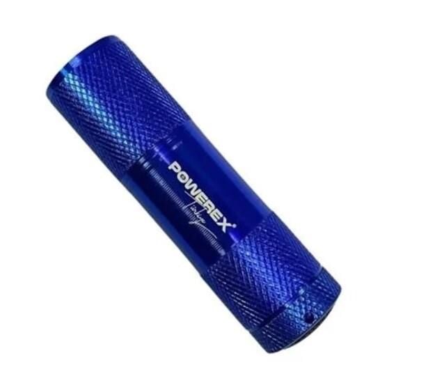 Powerex UV Mor Işık El Feneri (Mavi Gövde)
