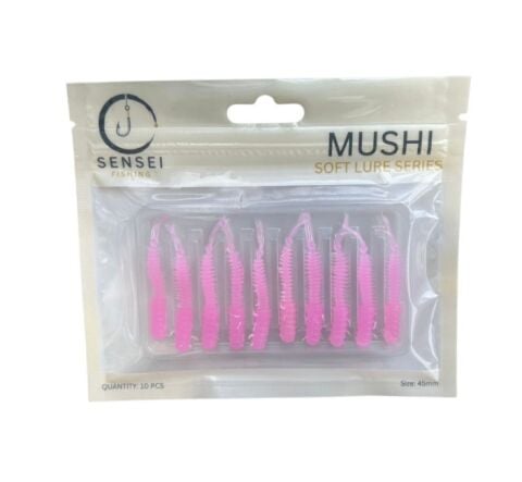 Sensei Mushi Soft Lure 45mm Floating Silikon Yem