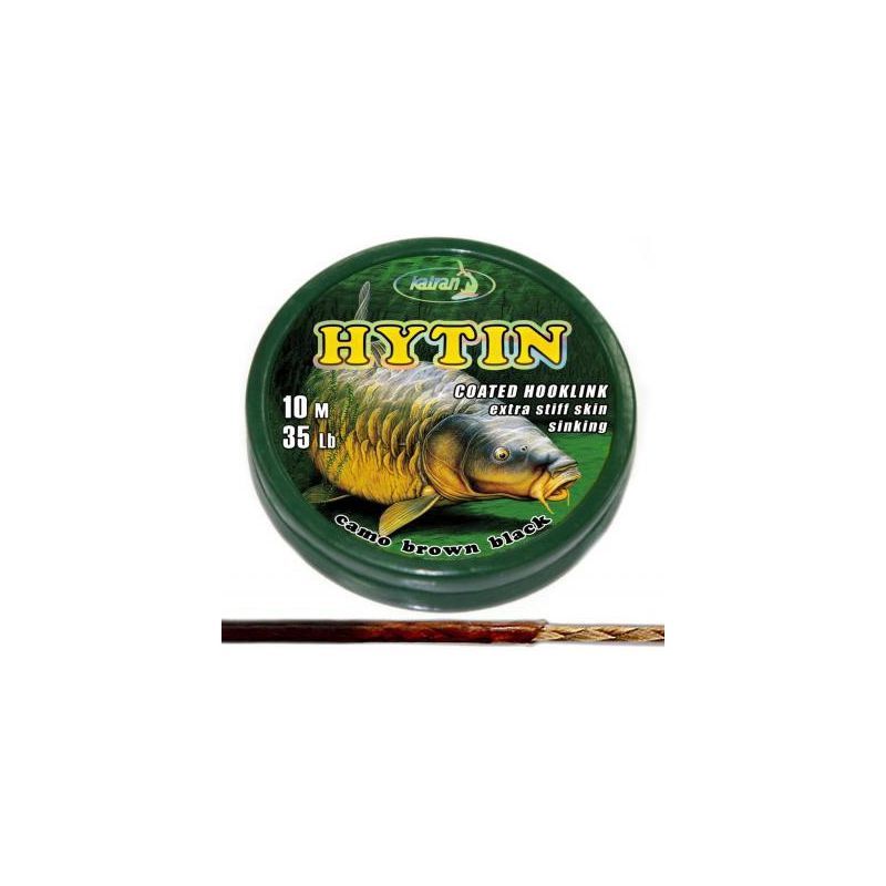 Katran HYTIN Camo Brown Black 10mt 35lb Kaplamalı Köstek İpi