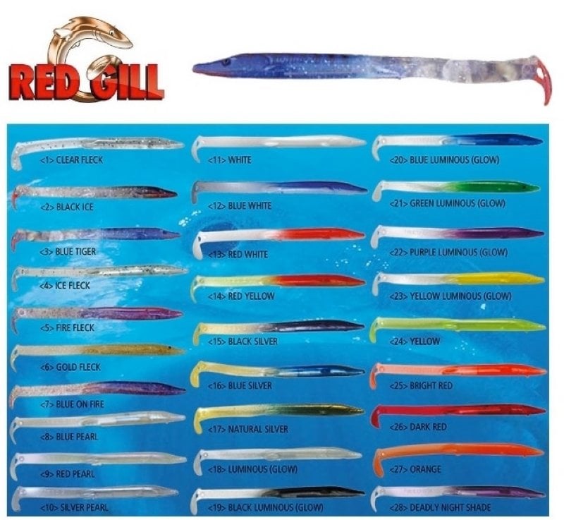 Red Gill Rascal 115 mm Silikon Yem