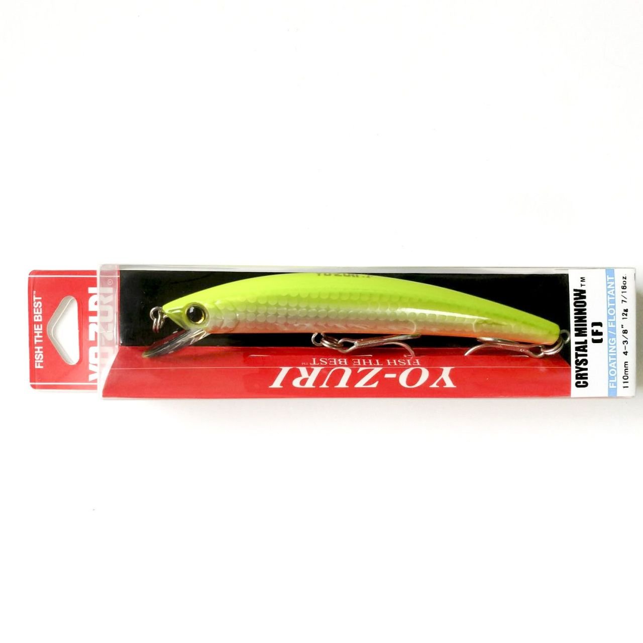 YO-ZURI Crystal Minnow F 110mm HCL Maket Yem
