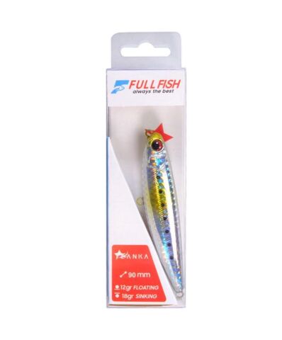 Full Fish anka 9cm 12gr Su üstü Maket Balık