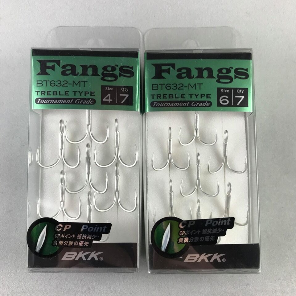BKK Fangs BT632-MT 3X CP Üçlü İğne