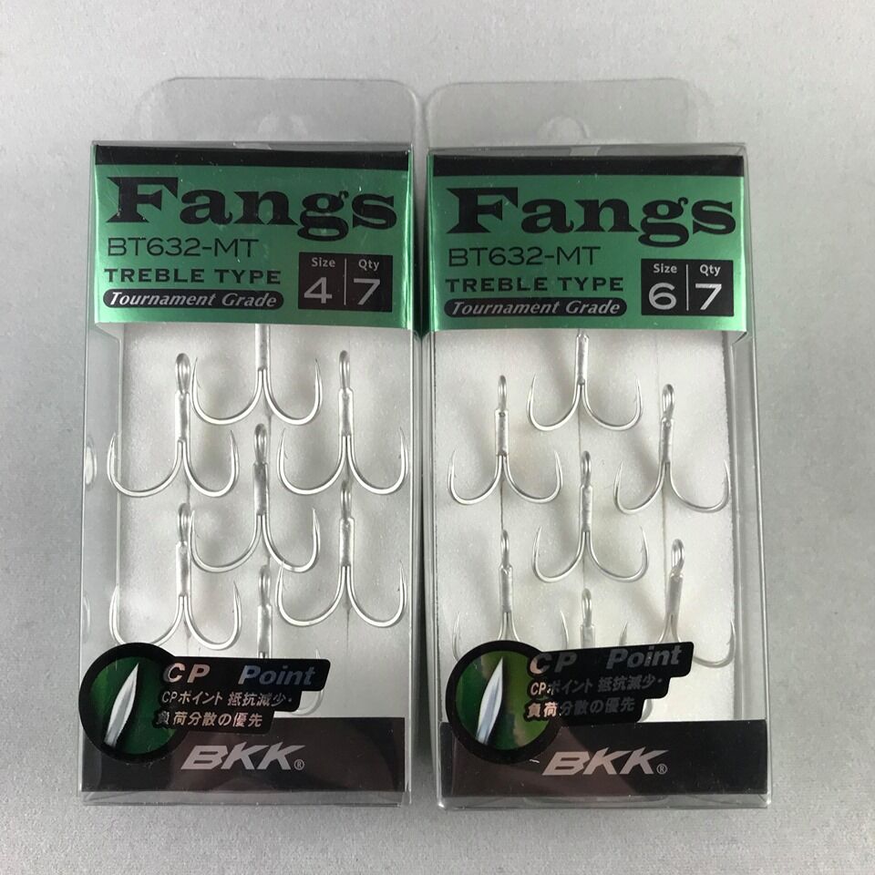 BKK Fangs BT632-MT 3X CP Üçlü İğne