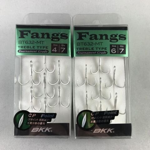 BKK Fangs BT632-MT 3X CP Üçlü İğne