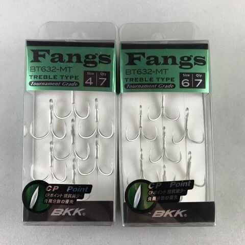 BKK Fangs BT632-MT 3X CP Üçlü İğne