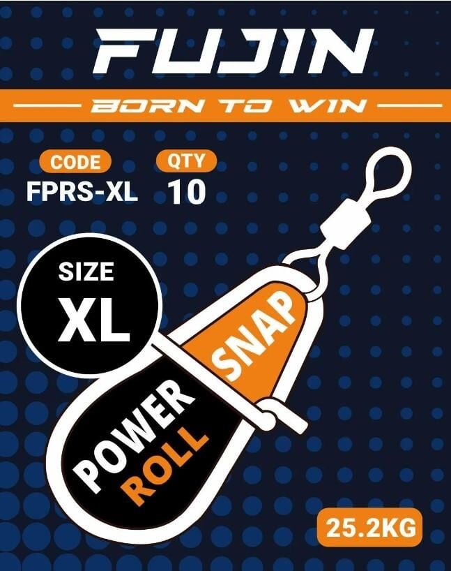 Fujin Power Roll Snap #XL 25.2kg Çekerli Klips