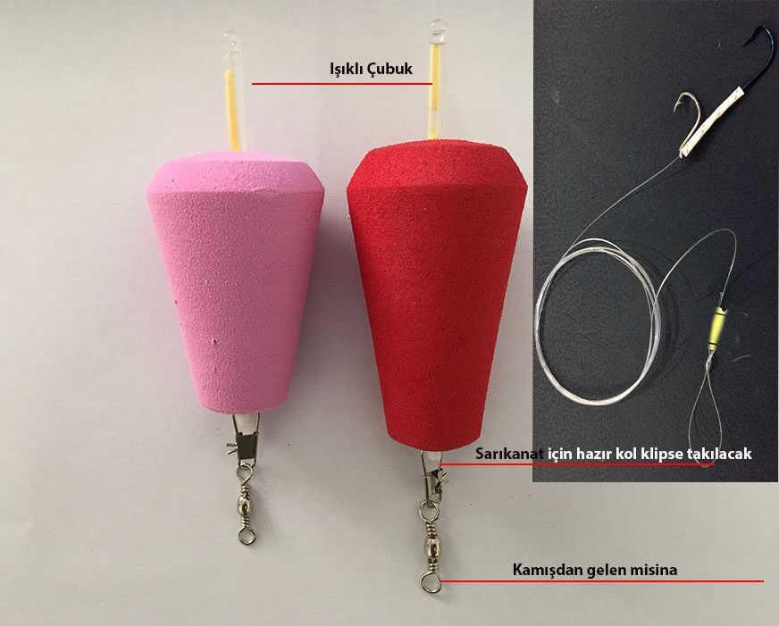 Sarıkanat Şamandıra Takım Seti