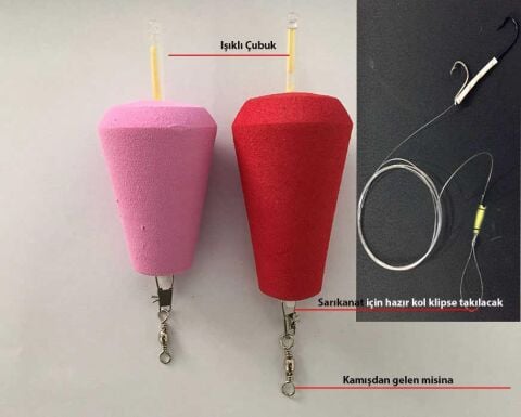 Sarıkanat Şamandıra Takım Seti