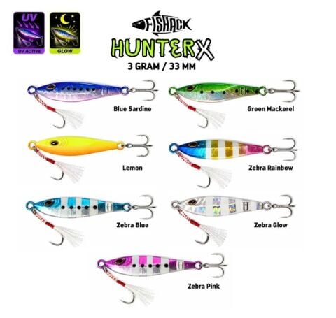 Fishack Hunterx - 3g 33mm  Baby Jig