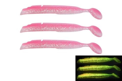Fujin Salt Eel Body 13cm x3 Silikon Yem Gövde