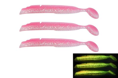 Fujin Salt Eel Body 13cm x3 Silikon Yem Gövde