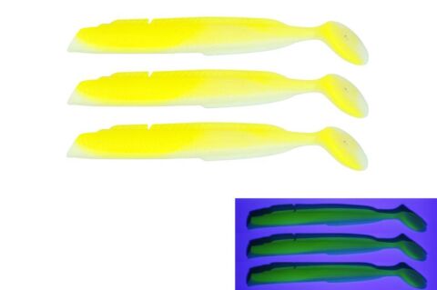 Fujin Salt Eel Body 13cm x3 Silikon Yem Gövde