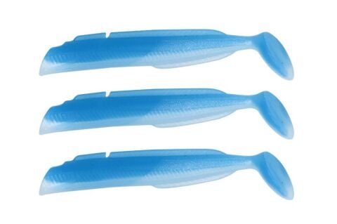 Fujin Salt Eel Body 13cm x3 Silikon Yem Gövde