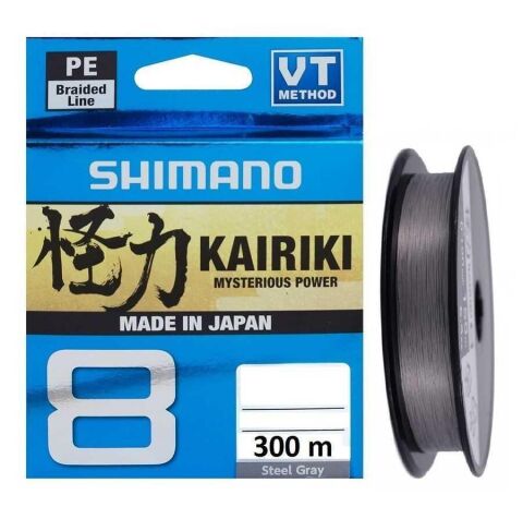 Shimano Kairiki 8 300mt Steel Gray 0.130mm/8.2kg