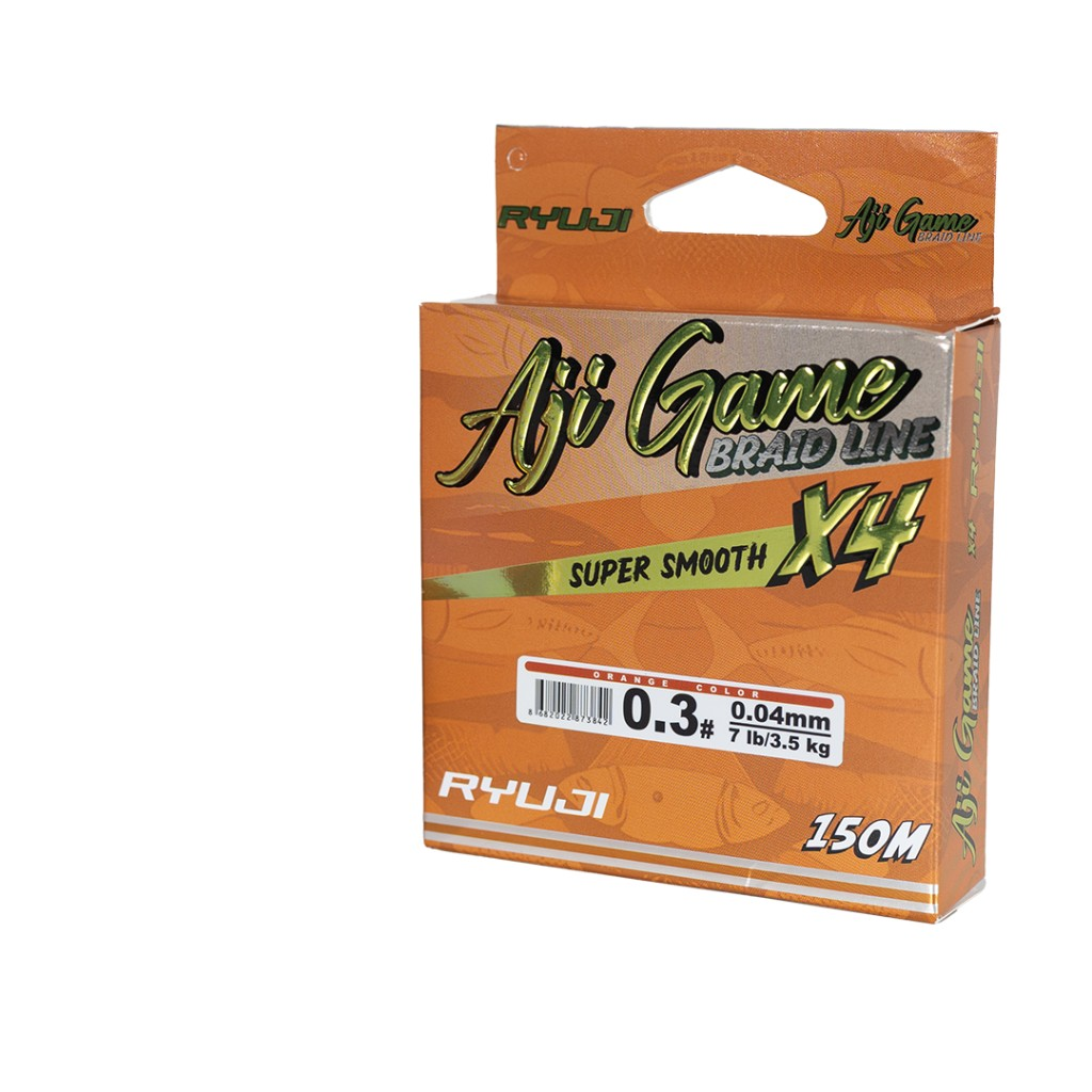 Ryuji Aji Game 4x 150 Mt Orange İp Misina