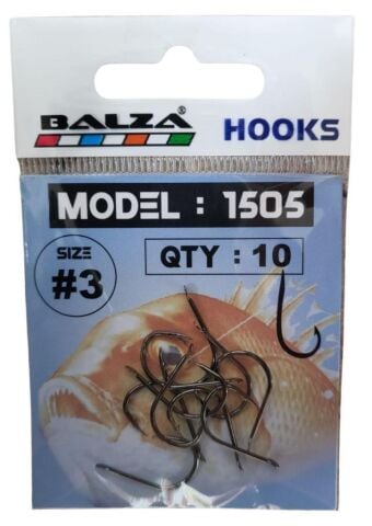 Balza 1505 Black Nikel İğne