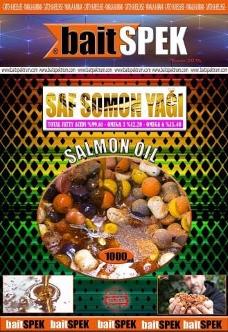 Spektrum Baits Saf Somon Yağı 1000 ml