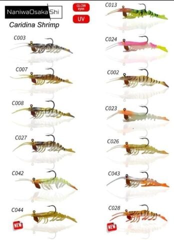 NaniwaOsakaShi Caridina Shrimp 10 cm 14 gr Silikon Karides Yem