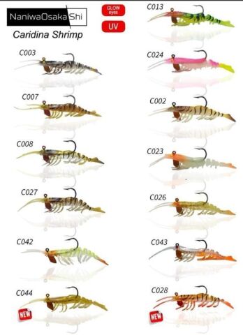 NaniwaOsakaShi Caridina Shrimp 10 cm 14 gr Silikon Karides Yem