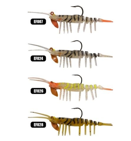 Effe Caridina 7.6cm 6.5 gr Silikon Karides Yem