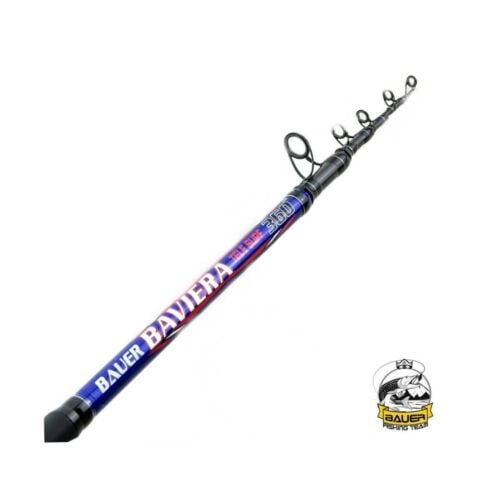 Bauer Baviera 390cm Teleskopik Surf Olta Kamışı 100-200 Gr