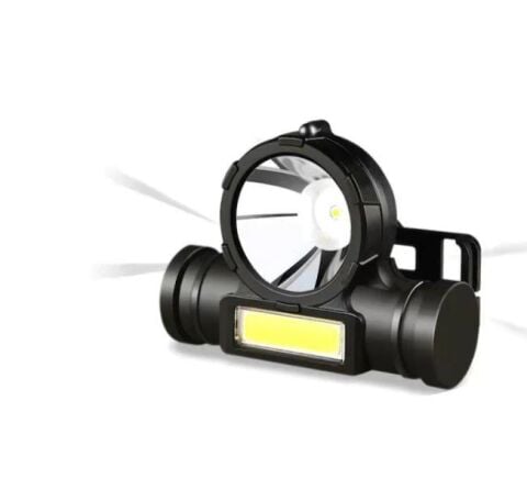 3 Mod Su Geçirmez Usb Şarjlı Kafa Feneri Rc-108