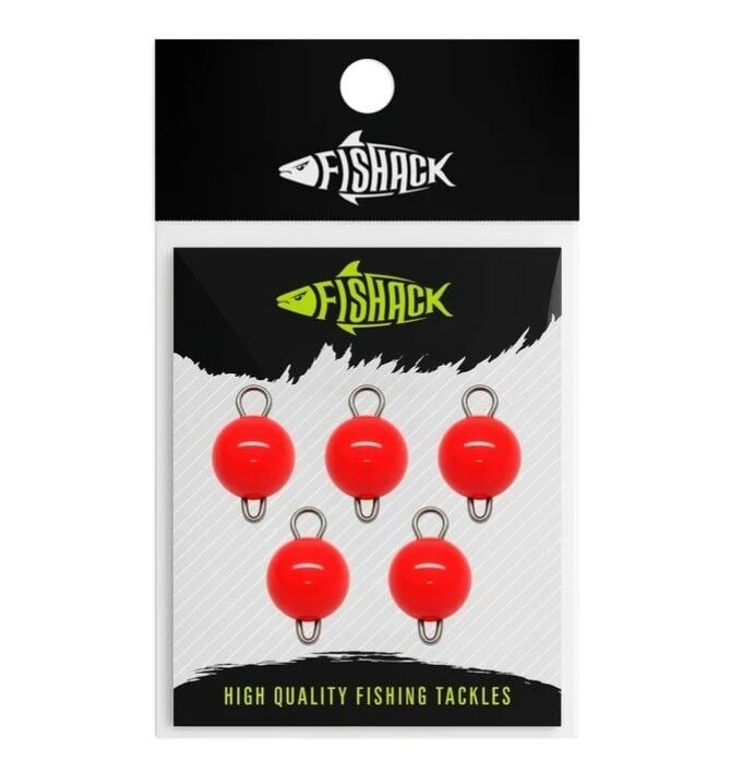 Fishack Uv turuncu Mafsallı Kurşun 2 gr