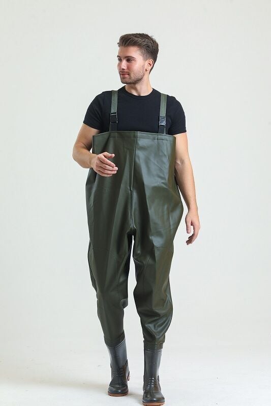 Liman PVC Tulum Çizme Haki - 0,55 Micron