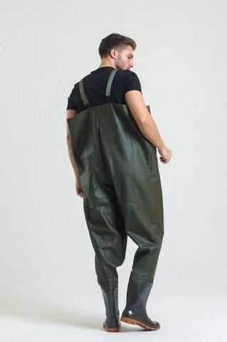 Liman PVC Tulum Çizme Haki - 0,55 Micron