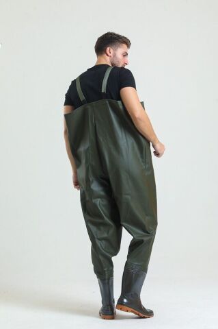 Liman PVC Tulum Çizme Haki - 0,55 Micron