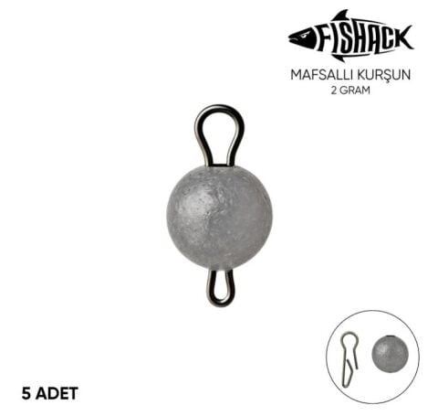 Fishack  Mafsallı Kurşun 2 gr