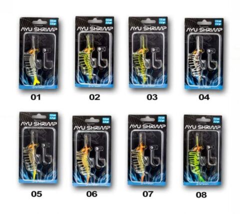 Remixon Ayu Shrimp Karides 7.5.cm, 7,2gr Silikon Karides