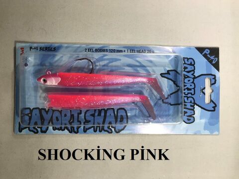 Pandora Sayori Shad P-40 12cm 20gr #4/0 Silikon Sahte