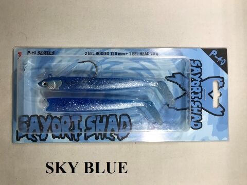 Pandora Sayori Shad P-40 12cm 20gr #4/0 Silikon Sahte