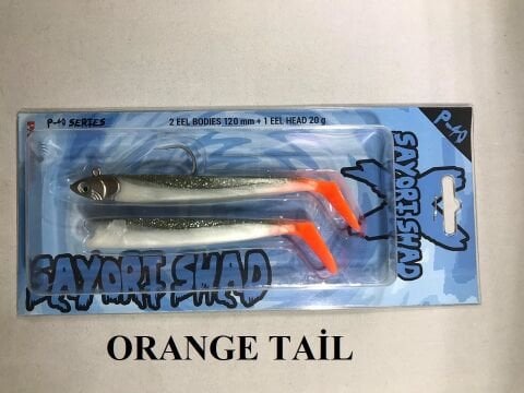 Pandora Sayori Shad P-40 12cm 20gr #4/0 Silikon Sahte