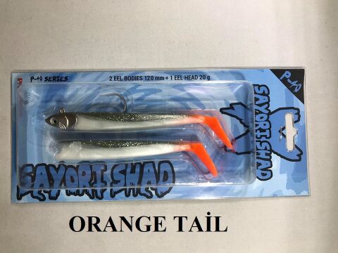 Pandora Sayori Shad P-40 12cm 20gr #4/0 Silikon Sahte