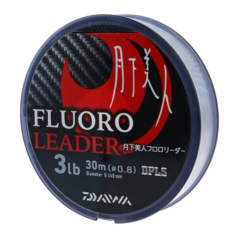 Daiwa Gekkabijin Fluoro Leader 1.5 LB #0.4mm-30 mt N.clear