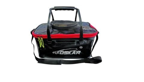 Oskar Eva Katlanır Kova 15 lt  35cm Siyah