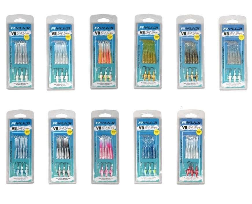Ryuji V8 8cm 5.5gr Silikon Yem