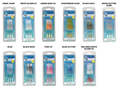 Ryuji V8 8cm 5.5gr Silikon Yem