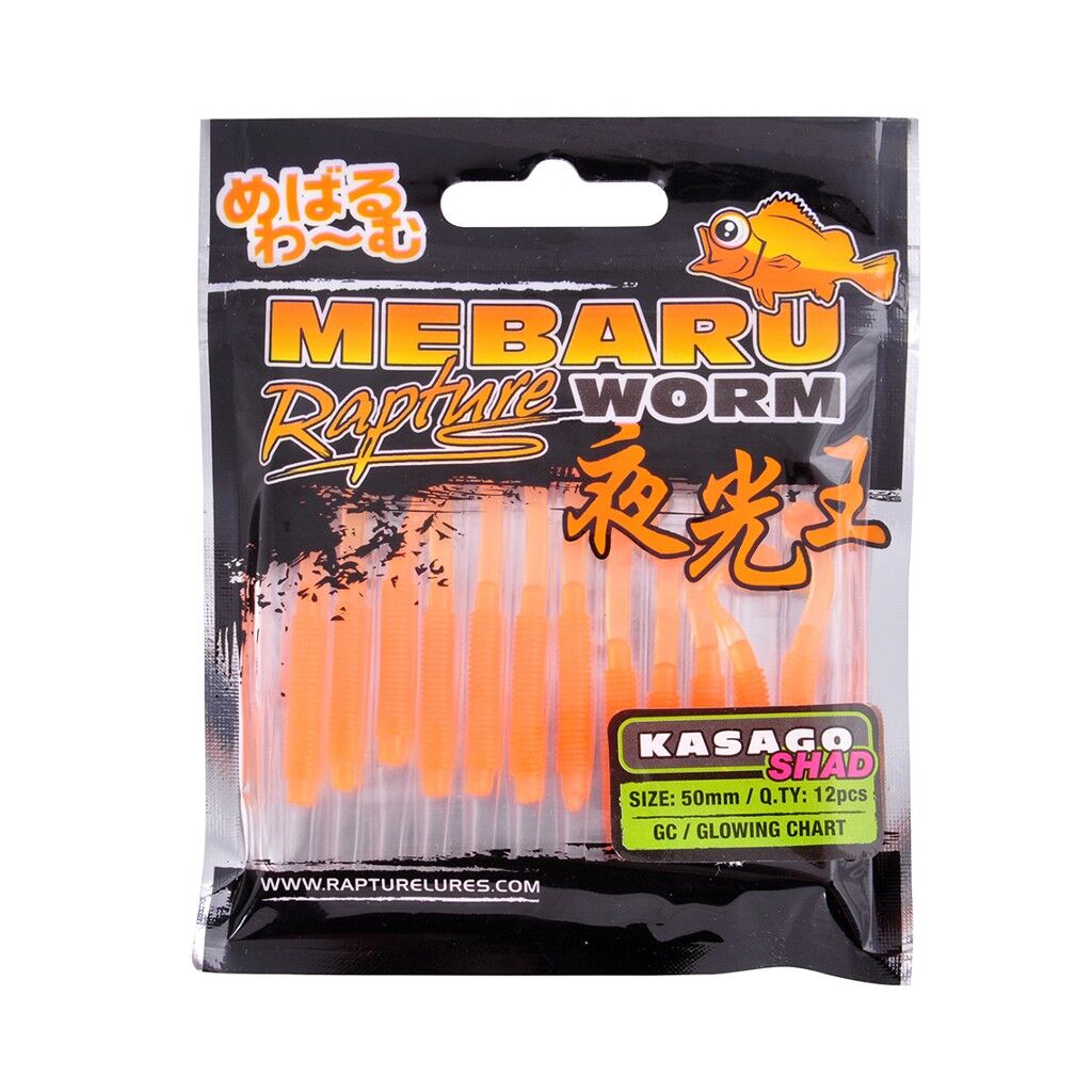 Rapture Mebaru Kasago Shad 5cm (Turuncu)